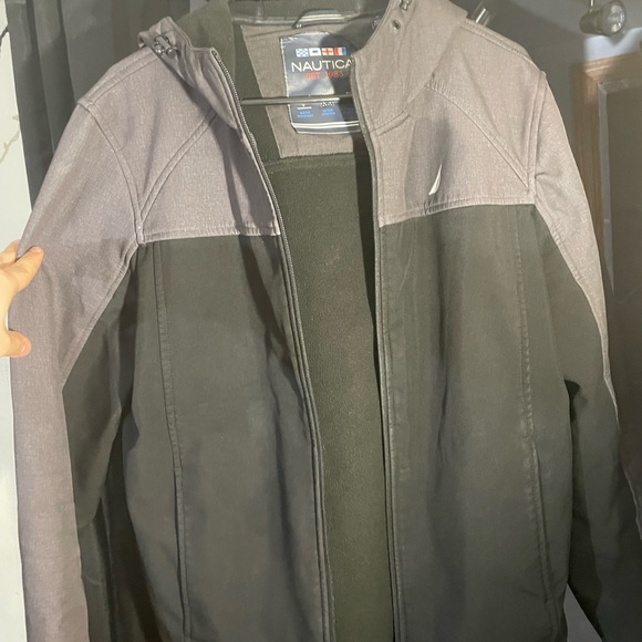 Nautica Light Jacket Black and Grey - Picture 3 of 9